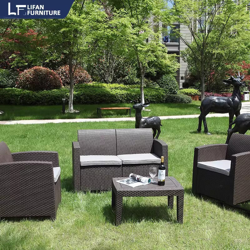 利帆户外塑料仿藤沙发编藤别墅庭院花园阳光房露天家用组合家具,住宅家具,户外沙发,淘宝优惠券,粉丝福利购,淘宝优惠卷