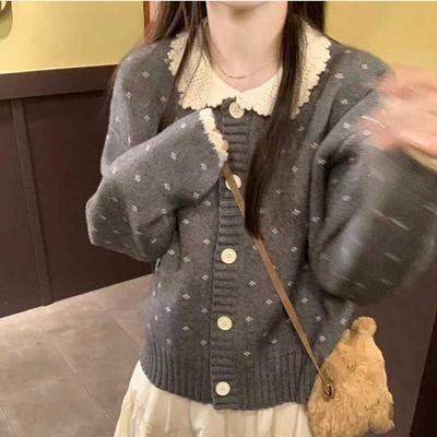 绵羊绒开衫圆领内搭外穿优质亲肤