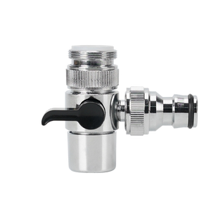 洗脸盆水龙头分流器一分二转接头洗手台龙头转接洗衣机花洒头管子