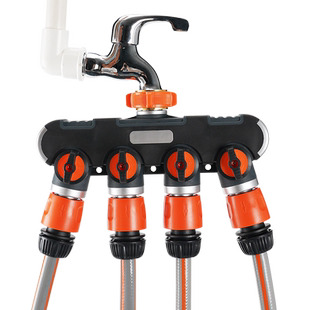 洗衣机水龙头分流器一分二转接头多功能分水器转换头一分四快接口