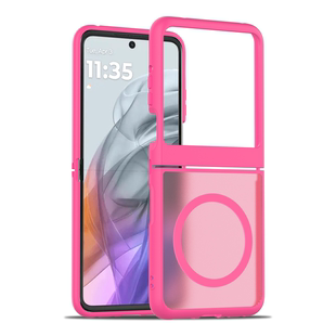 60上下折叠肤感磁吸手机壳 适用MOTO RAZR 60ultra高档一体防摔手机壳 razr50ultra