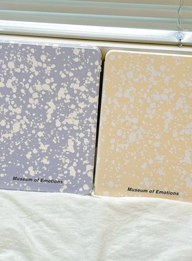 旋转ipad-黄色泼墨适用iPad mini6(8.3英寸)简约平板电脑壳iPad Pro/Air3(10.5英寸)新款防摔iPad Air5(10.9