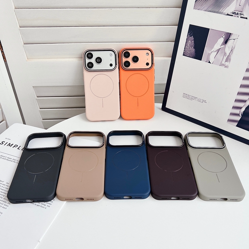 晶肤细磁高级硬壳磁吸适用iPhone16promax手机壳苹果14pro新款18promax简约13时尚12保护套防摔15plus硬壳15p