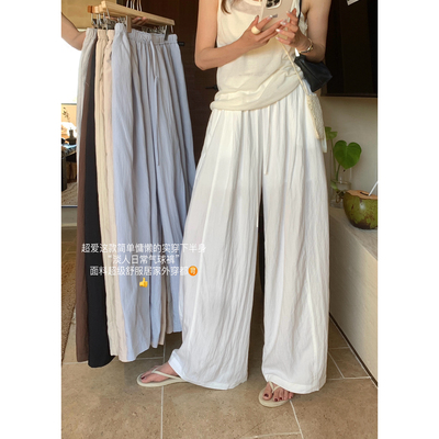 THE LIMON柠檬绿茶-淡人穿搭春夏慵懒风显瘦气球裤休闲裤女10252