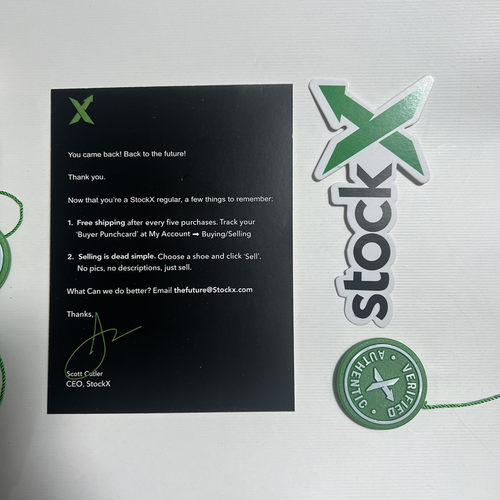 新款stockx绿牌防盗扣绿叉绿x防调包扣品牌运动鞋扣吊牌配件按扣