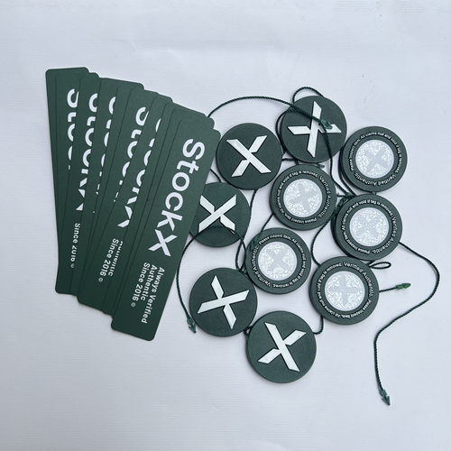 2023新款stockx tags 吊牌运动鞋扣防盗扣绿叉鞋扣配件