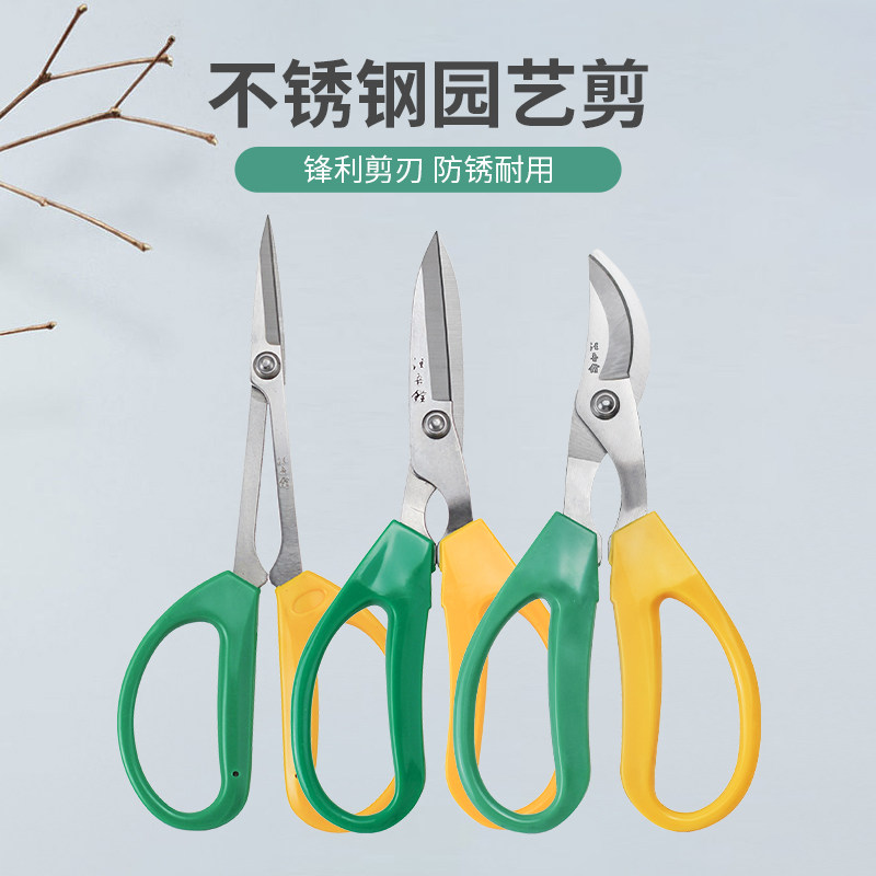汪吾铨园艺剪刀修花枝剪花艺剪图片