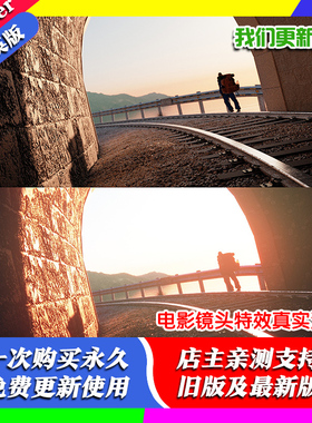 Blender插件 Uber Compositor 1.34真实渲染超级合成电影特效镜头