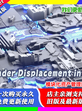 Blender插件 Mograph GN Presets几何节点预设智能参数化广告制作