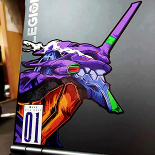 初号机反光车贴个性创意新世纪福音战士装饰汽车划痕遮挡车身贴纸