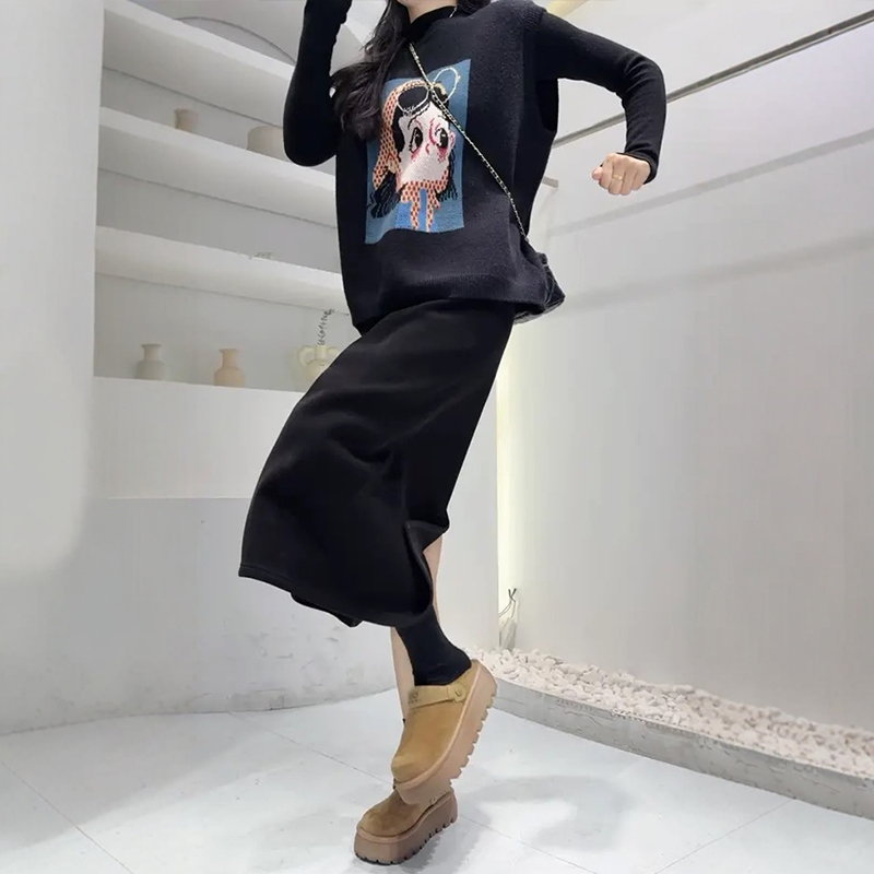 对这条灯芯绒裙一点抵抗力都没有