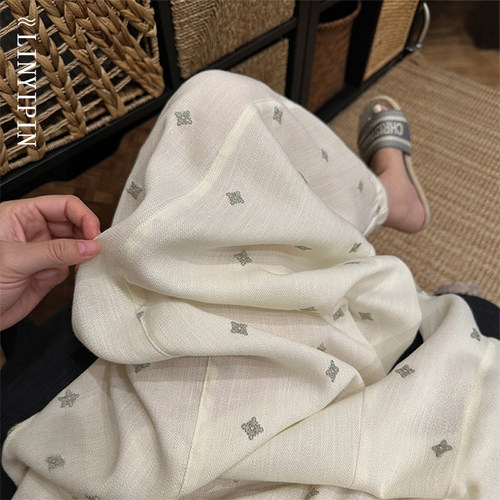 亚麻裤真的是松弛届的天花板！