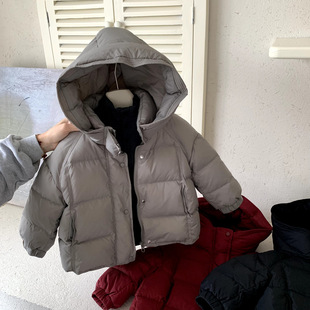 男童羽绒棉服冬季 儿童加厚保暖面包服女童棉衣棉袄外套潮 2025新款