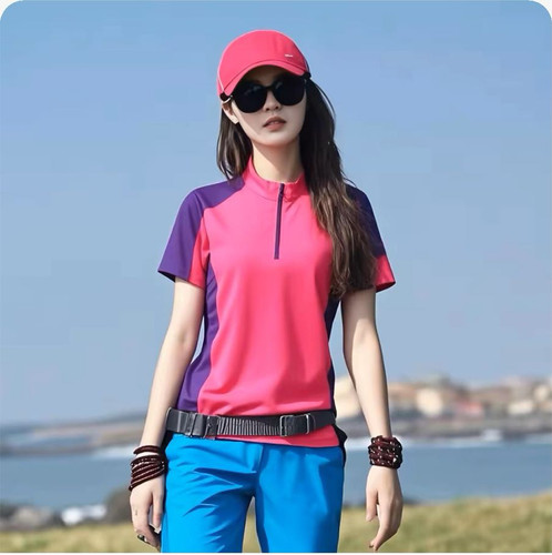 速干衣短袖女网眼透气运动上衣