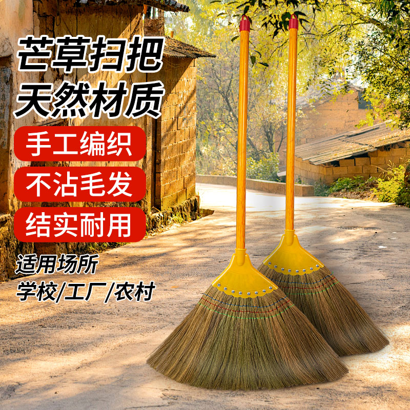 芒草扫把天然植物户外