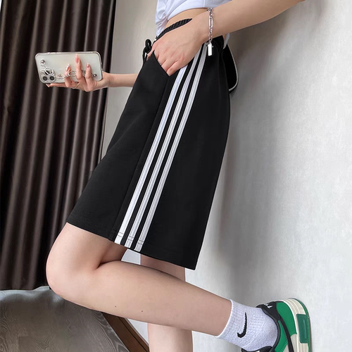 中考体育专用运动短裤女五分裤