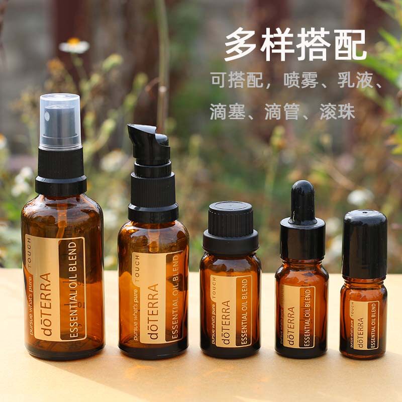 多特瑞适用烫金精油瓶图片