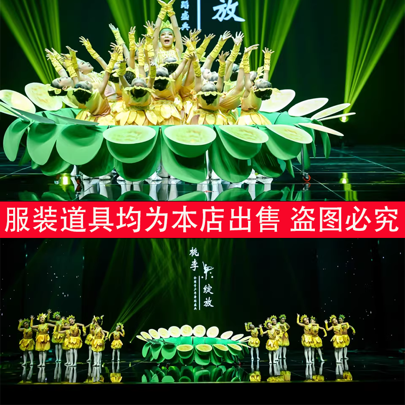 少儿群舞舞蹈服饰童真童趣女