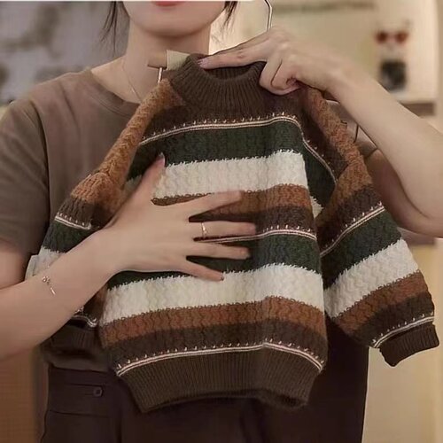 韩版普通毛线秋冬男小童针织毛衣