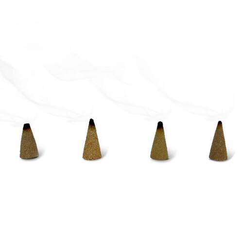 Incense cones鼠尾草塔香秘鲁圣木美国加州进口空间清理烟熏锥香