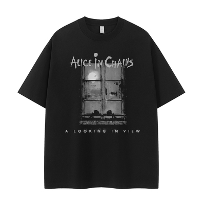 AliceinChains美式摇滚短袖T恤