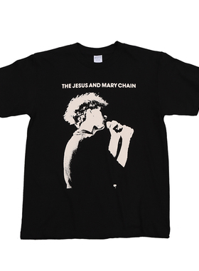 JAMC摇滚乐队涅盘披头士绿洲痛仰周边美式高街重磅复古短袖T恤男