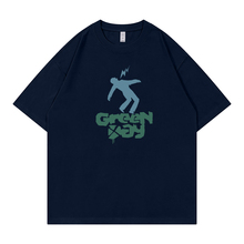 GreenDay绿日摇滚乐队印花美式街头朋克落肩宽松纯棉圆领短袖T恤5