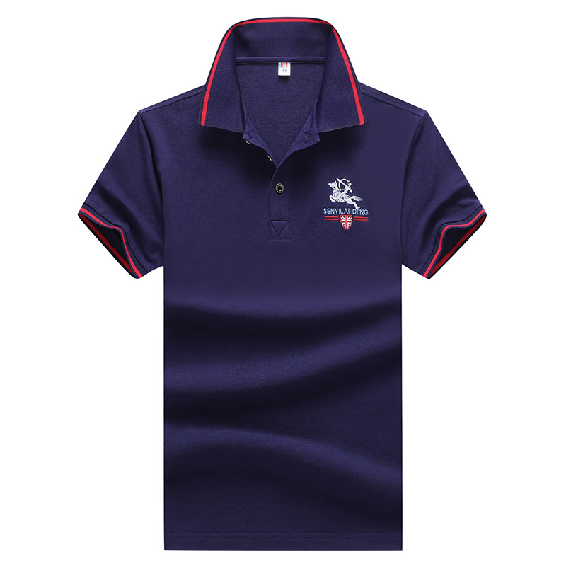2021 SUMMER PAUL MENS SHORT SLEEVE POLO SHIRT T-SHIRT COTTON CASUAL PLUS SIZE MENS LAPEL BODY BLOOD TIDE