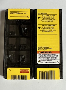 R390-11T308M-PM 1130山特数控刀片刀粒 拍前询价