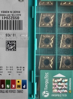 不锈钢数控刀片CNMG120408-EM TT5080特固克CNMG120404-EM TT9080