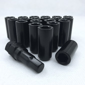 改装 轮毂螺丝加长内六角防盗螺母君威14 1.5飞度轮胎螺帽轮毂螺丝