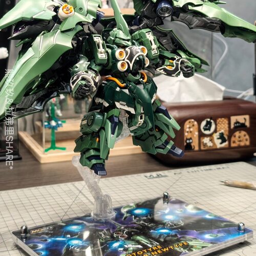 包邮MGSD刹帝利大青椒 UC亚克力支架地台模型透明展示台 HG RG MG