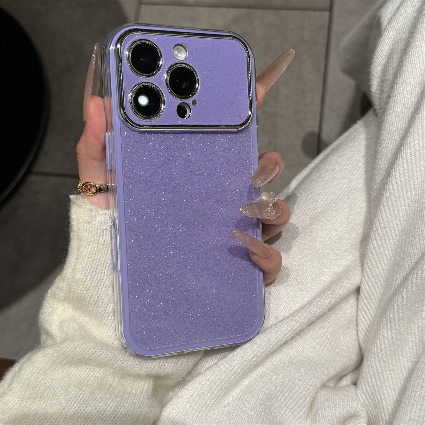 新款高颜值细闪秒变17适用于苹果17promax手机壳16promax高级感iphone15大视窗14爆款13全包12女11网红保护套