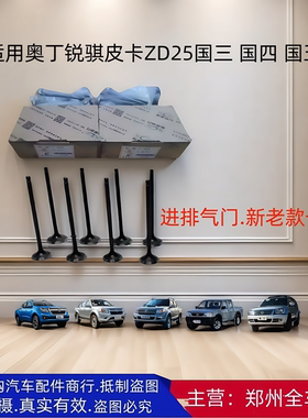 郑州汽车奥丁锐骐皮卡ZD25 ZD25T5发动机气门进气门排气门 配件