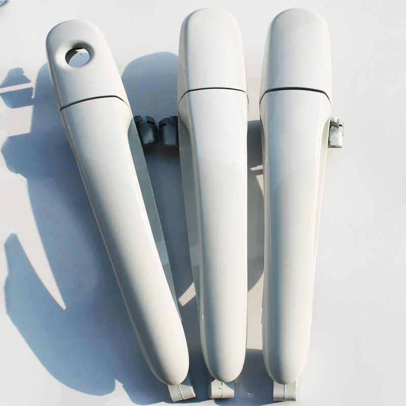 13-16 DONGFENG FENGXING JINGYI X5 X3 XV 도어 핸들 전면 및 후면 도어 핸들 흰색 페인트