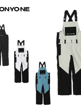 【日本直邮】ONYONE 25雪季双板滑雪裤子 背带裤ONP97555