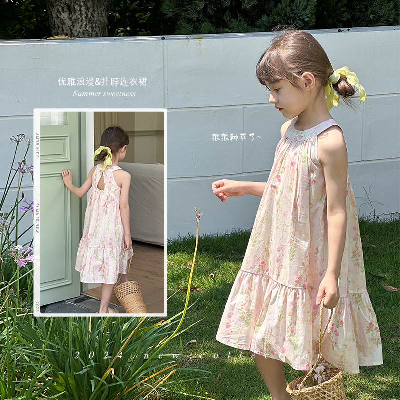 艾摩贝贝女连衣裙公主连衣裙