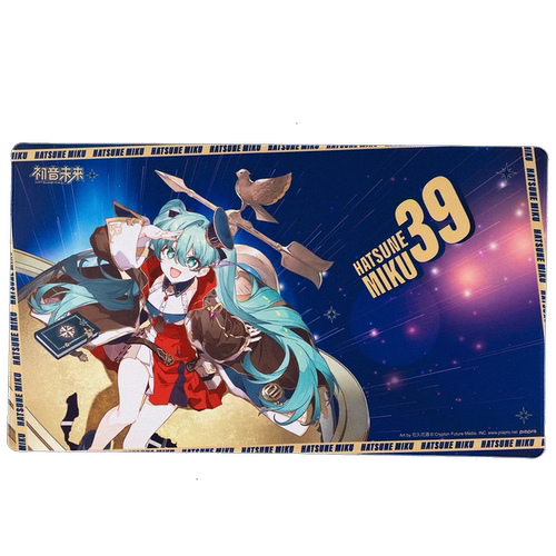 正版初音未来39感次元大发现大鼠标垫桌垫