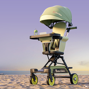 遛娃神器儿童轻便推车巧孩子正品 可折叠手推车婴幼儿外出简易推车