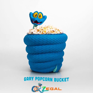 疯狂动物城2盖瑞蛇爆米花桶3d打印零食桌面收纳桶笔筒周边装饰品