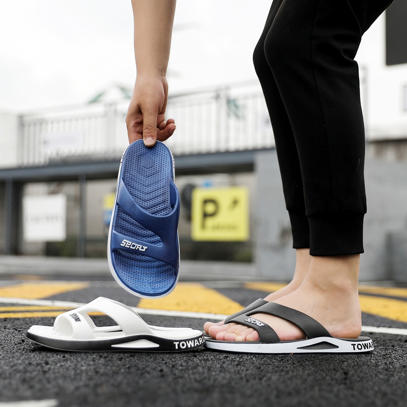 夏季耐磨厚底拖鞋浴室时尚情侣