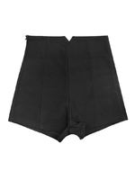 Black casual shorts, women's hot pants, high-waisted, elastic tight, sexy, hip-hugging, slimming, versatile three-inch pants thumbnail 7