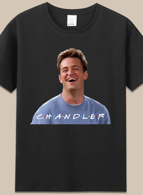 RIP Chandler老友记钱德勒马修派瑞纪念衫美剧Friends短袖t恤衣服