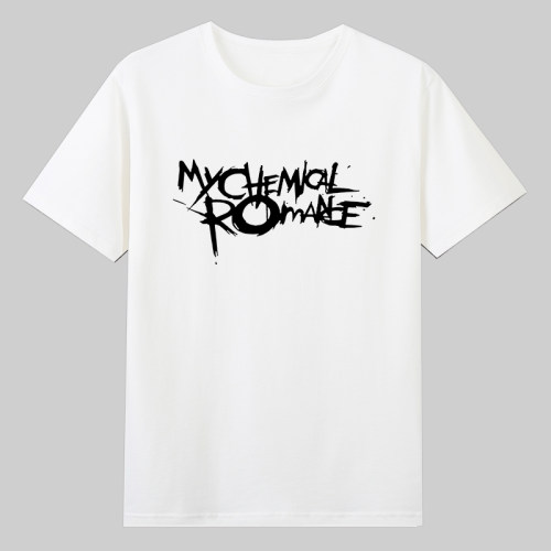 My Chemical Romance我的化学浪漫摇滚乐队短袖T恤MCR半袖男