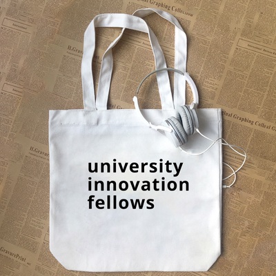 university innovation fellows斯坦福大学双创学者 帆布包手提袋