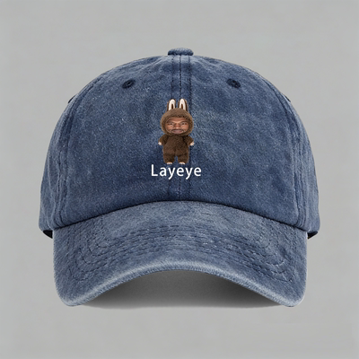 layeye恶搞侃爷kanye创意纯棉棒球帽鸭舌帽子防晒