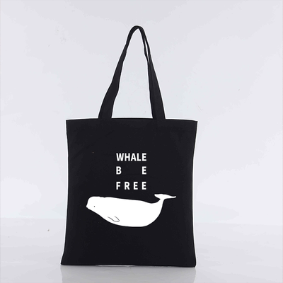 whale be free 鲸鱼自由再见苏菲致敬邵然动物保护拒绝表演帆布包