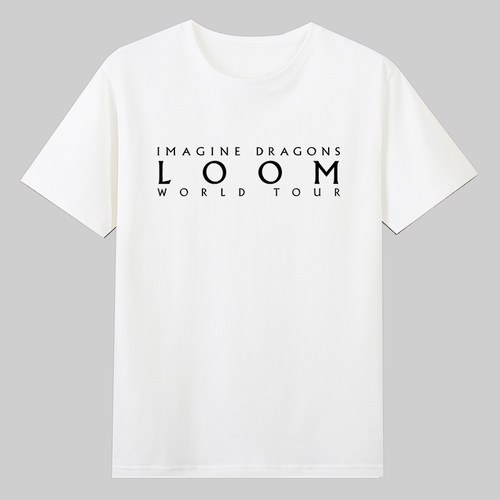 loom梦龙乐队Imagine Dragons巡演周边t恤演唱会粉丝短袖衣服潮