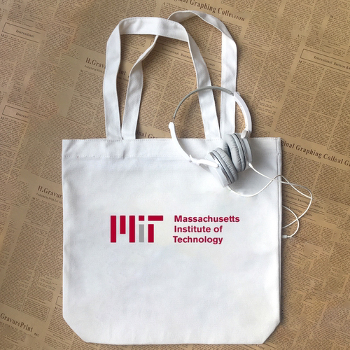 MIT麻省理工美国大学校服t恤纪念 帆布包手提袋