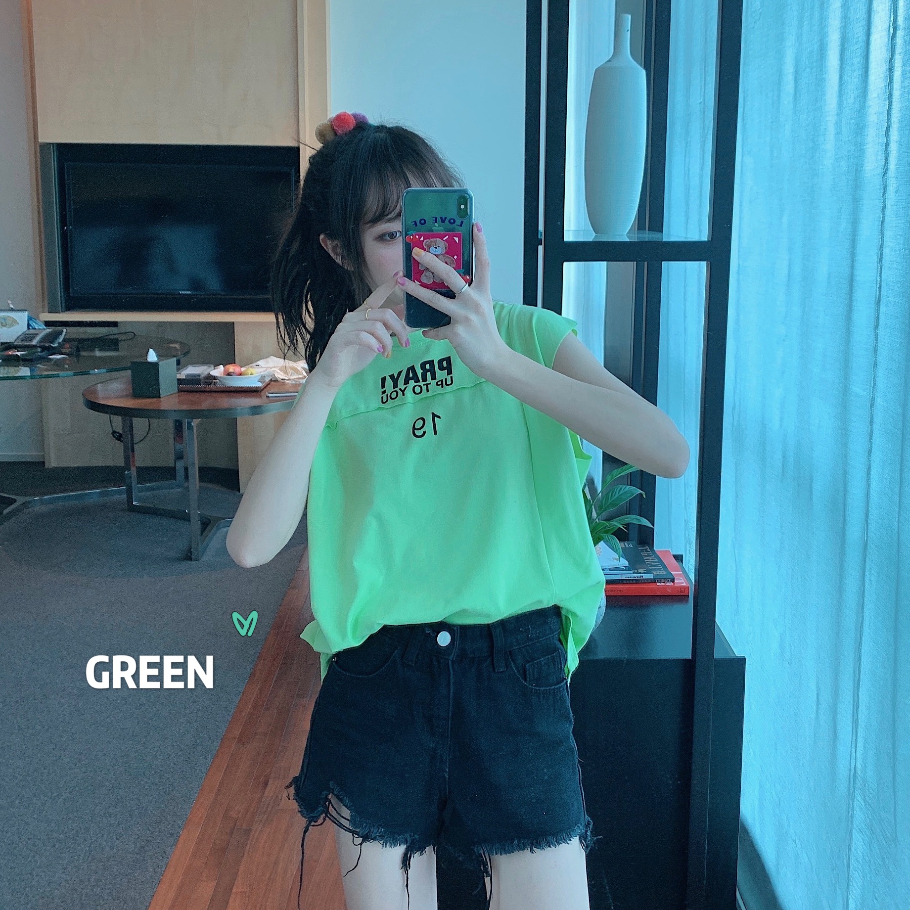 實拍~ 新款學院風字母印花球服寬鬆BF外穿無袖背心T恤上衣女